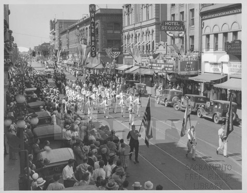 Veterans of Foreign Wars on Parade