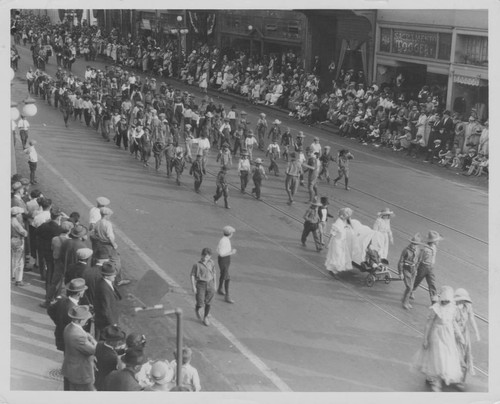 Children on Parade During Days of ’49