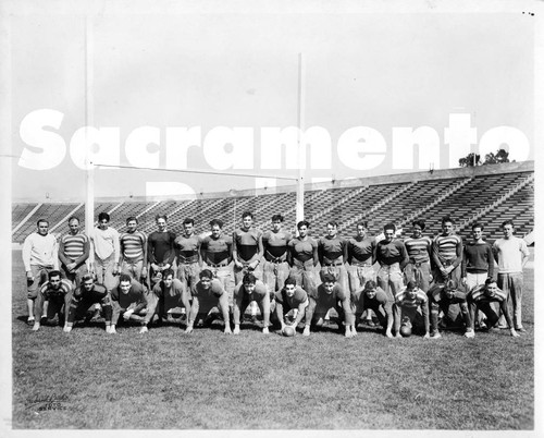 Sacramento Junior College Football Team, 1928