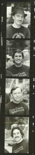 Photobooth strip of Little Charlie and the Nightcats