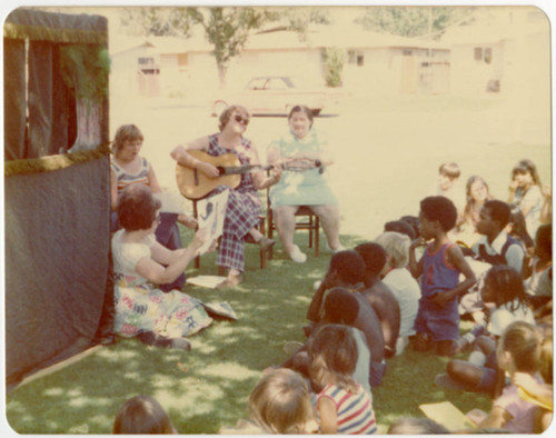 Terry Chekon at Puppet Show