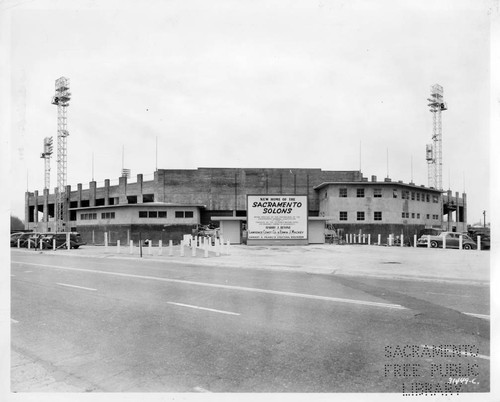 Edmonds Field Under Construction