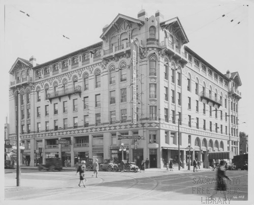 Hotel Sacramento building, K Street at 11th