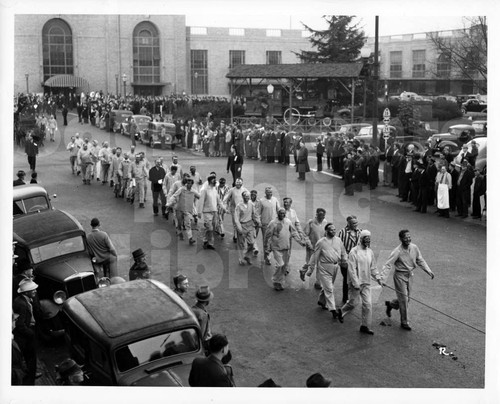 Shriners Marching at Fourth and I Streets