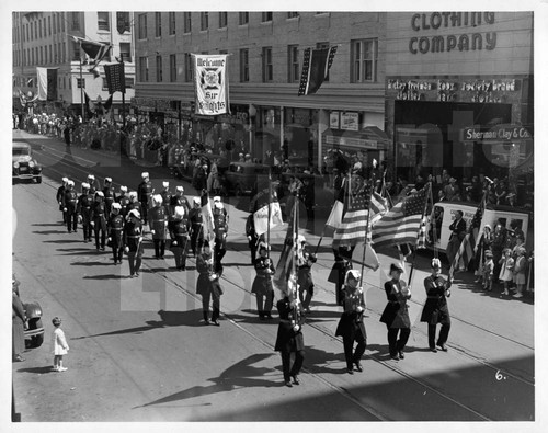 Parade down K Street between Eighth and Tenth