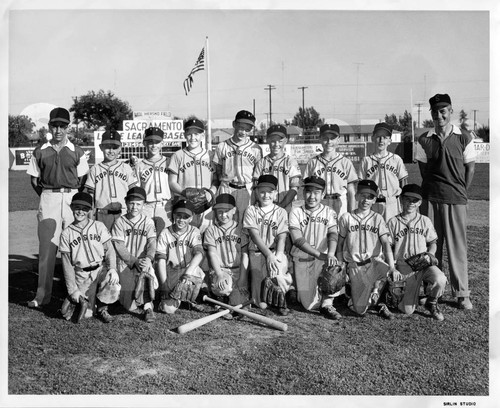 Sacramento Little League Team Photograph