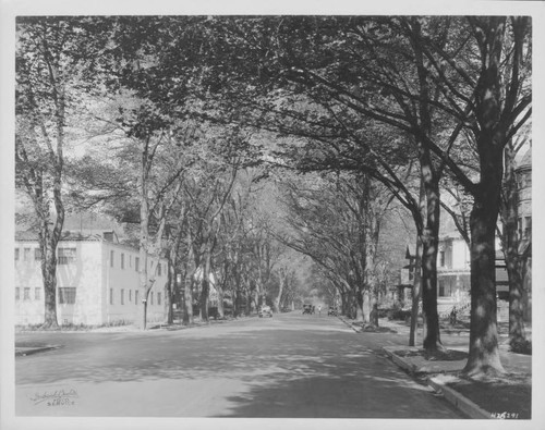 H Street near Seventeenth
