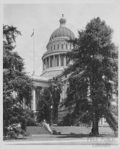 California State Capitol from the California State Park