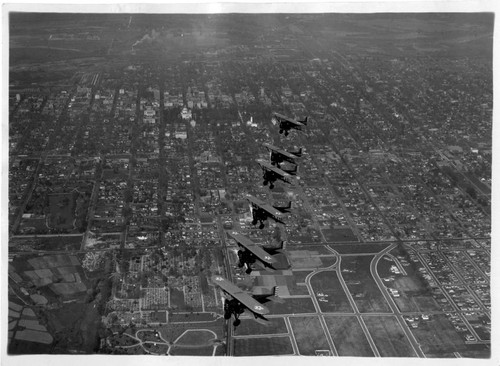 Planes Flying Over Sacramento