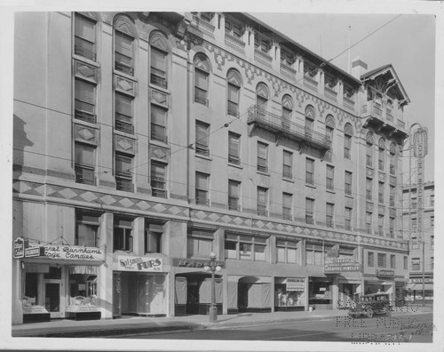 Hotel Sacramento building on k Street