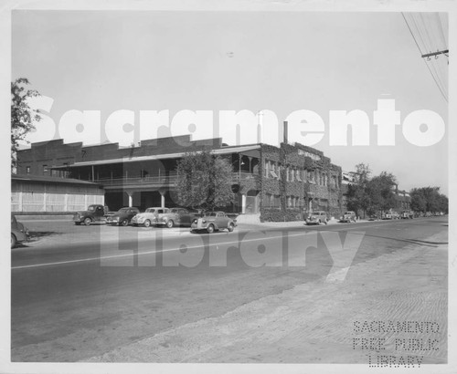 Libby, McNeill and Libby as seen from Stockton Boulevard