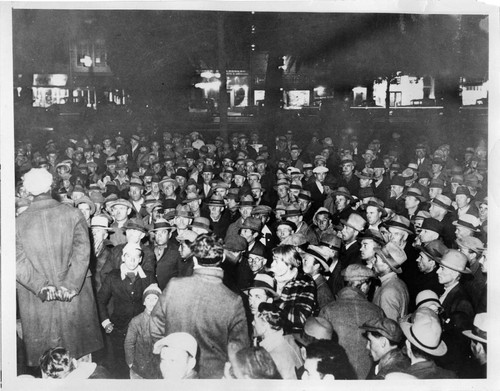 Hunger Marchers in Sacramento