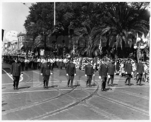 Police Officers on Parade