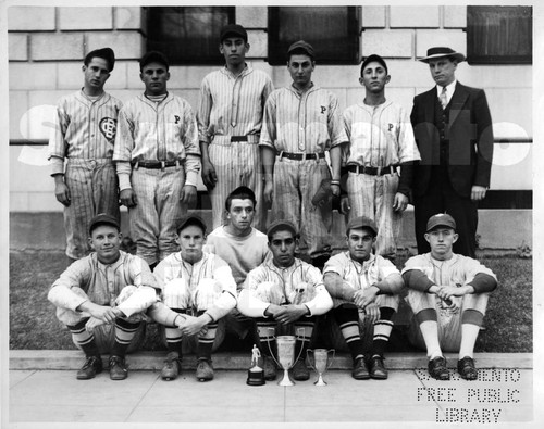 Police Juniors City League Baseball Team