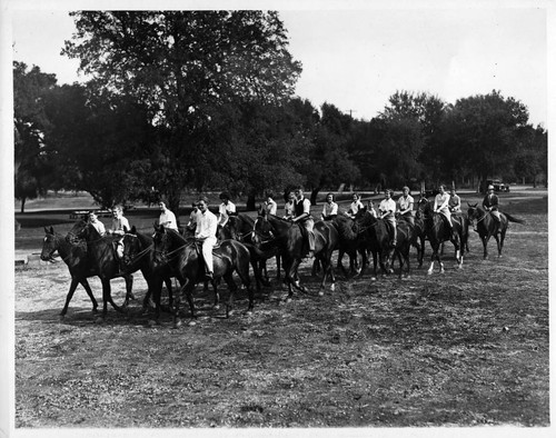 Horseback Riding Group Portrait