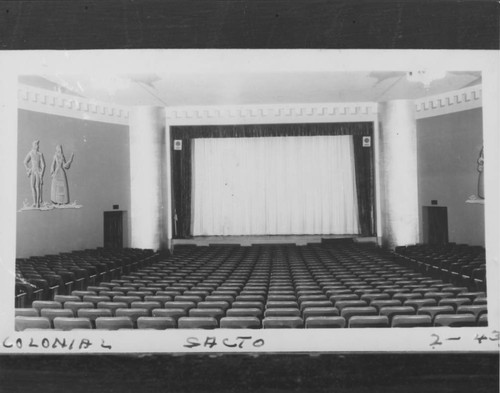 Colonial Theater: Interior