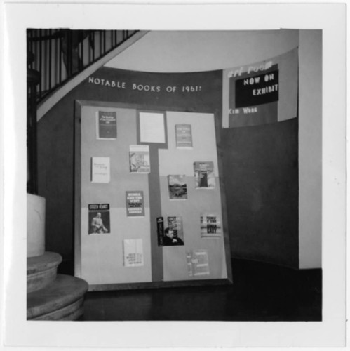 Notable Books Display at Main Branch