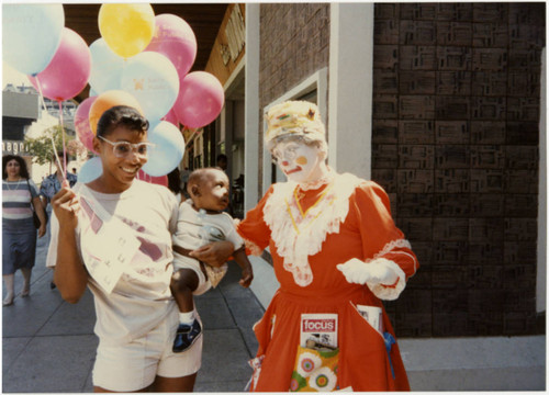 Clown and Family