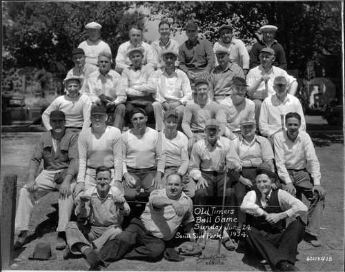 Old Timers Ball Game