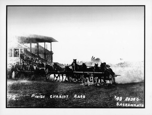 Chariots Racing by State Fair Grandstand