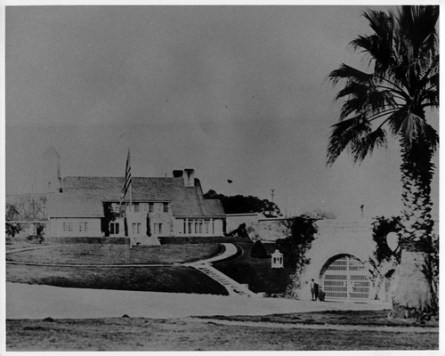 East Gate and Warden’s Mansion at Folsom State Prison