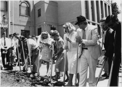 Central Library Expansion Groundbreaking