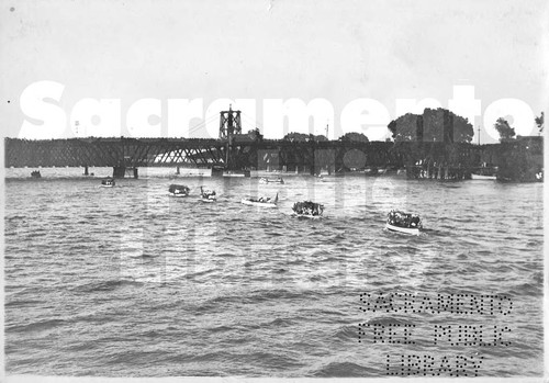 Southern Pacific Railroad Bridge from the South