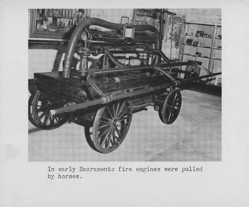 Early Sacramento Fire Engine