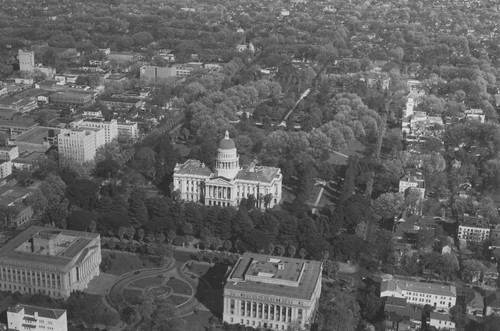 Aerial of Sacramento