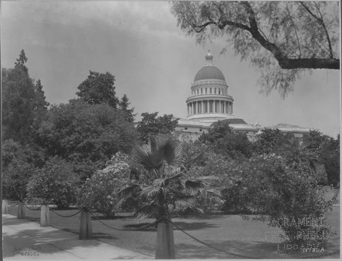 California State Capitol from the California State Park