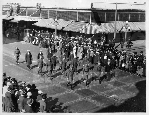 Parade down K Street near Sixth