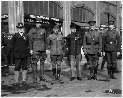 Veterans of Spanish-American War and World War I
