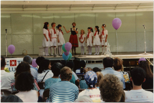 Sound of Music at Central Library Opening