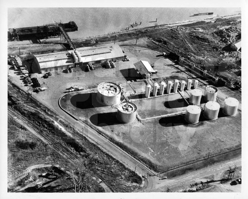 Oil Storage Along Sacramento River