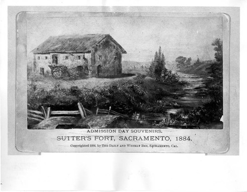 Sutter's Fort 1884