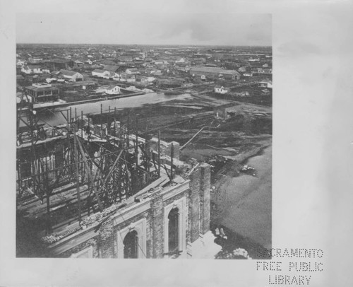 California State Capitol Under Construction