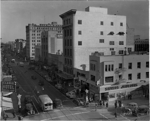 Looking Down on K Street, Between Eighth and Ninth Streets