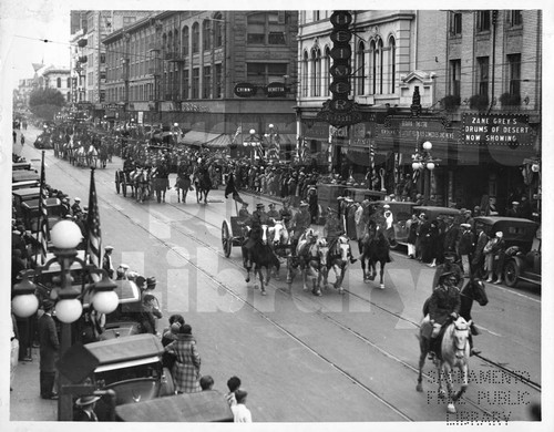 Parade on K Street between Seventh and Tenth Street