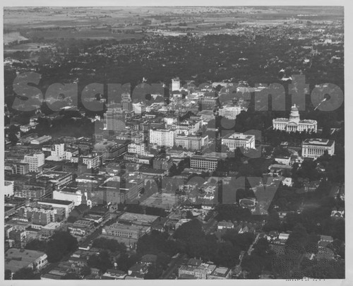 Sacramento Aerial View