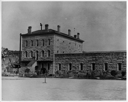 Folsom State Prison’s Original Officers and Guards Building