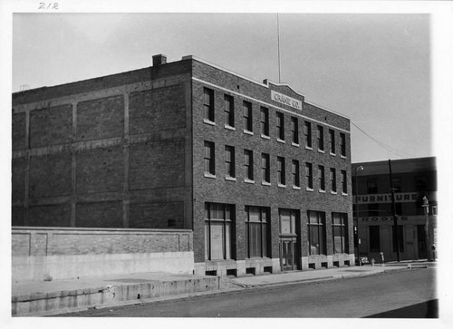 Entrance to Crane Company Plumbing Supplies as Viewed from the North