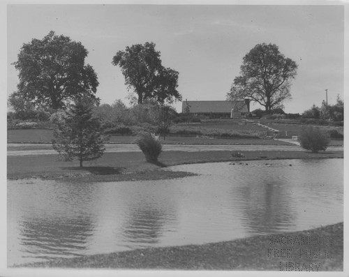 View from the Northern Banks of Duck Lake at William Land Park