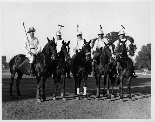 Five Polo Players