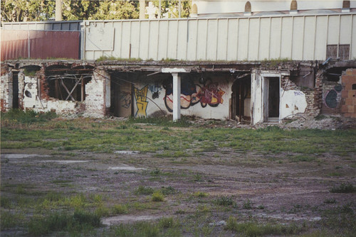 Ninth street underground passages as seen from ground level