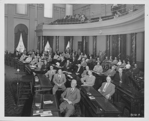 California State Capitol Senate Chamber