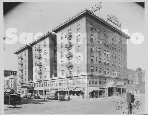 The Travelers Hotel at Fifth and J Streets