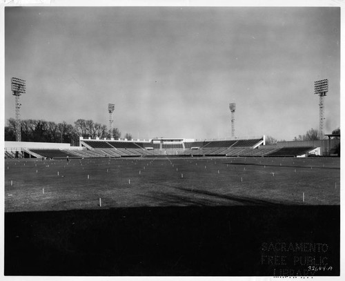 Edmonds Field Under Construction