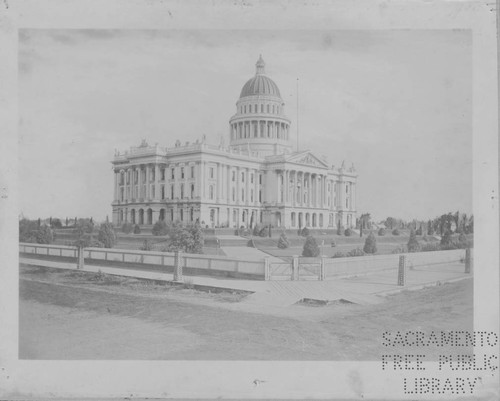 California State Capitol in 1879