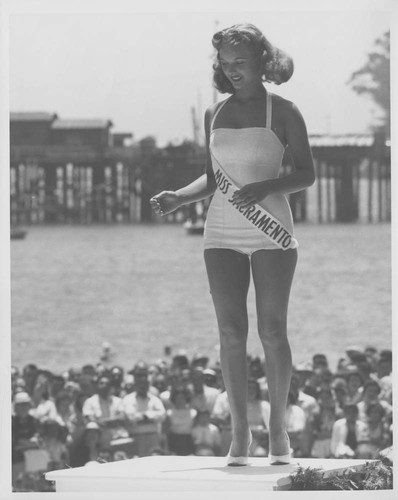 Miss Sacramento In Crowd