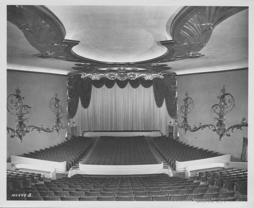 Crest Theater Auditorium Screen